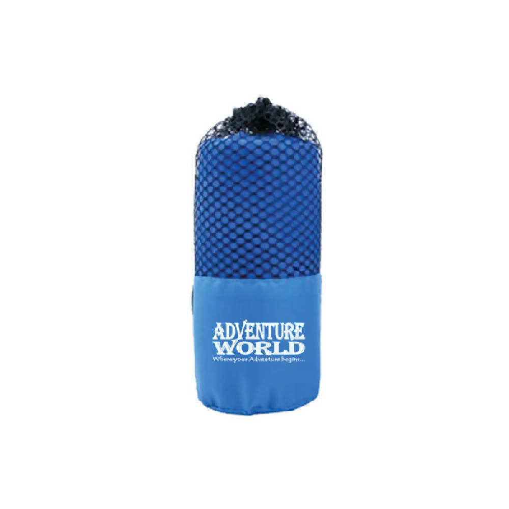 Adventure World Microfibre Gym Towel (Blue) - WERONE