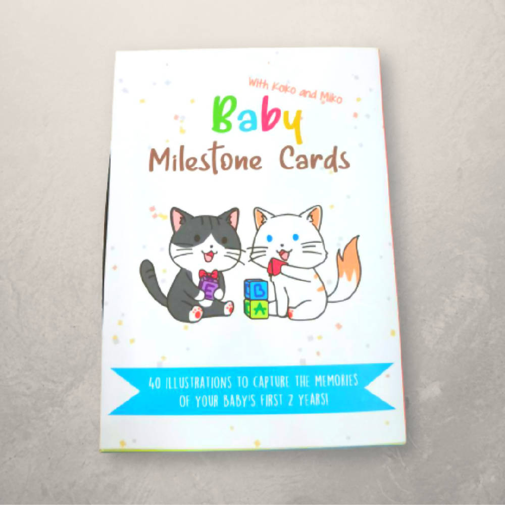 Koko & Miko Baby Milestone Cards - WERONE