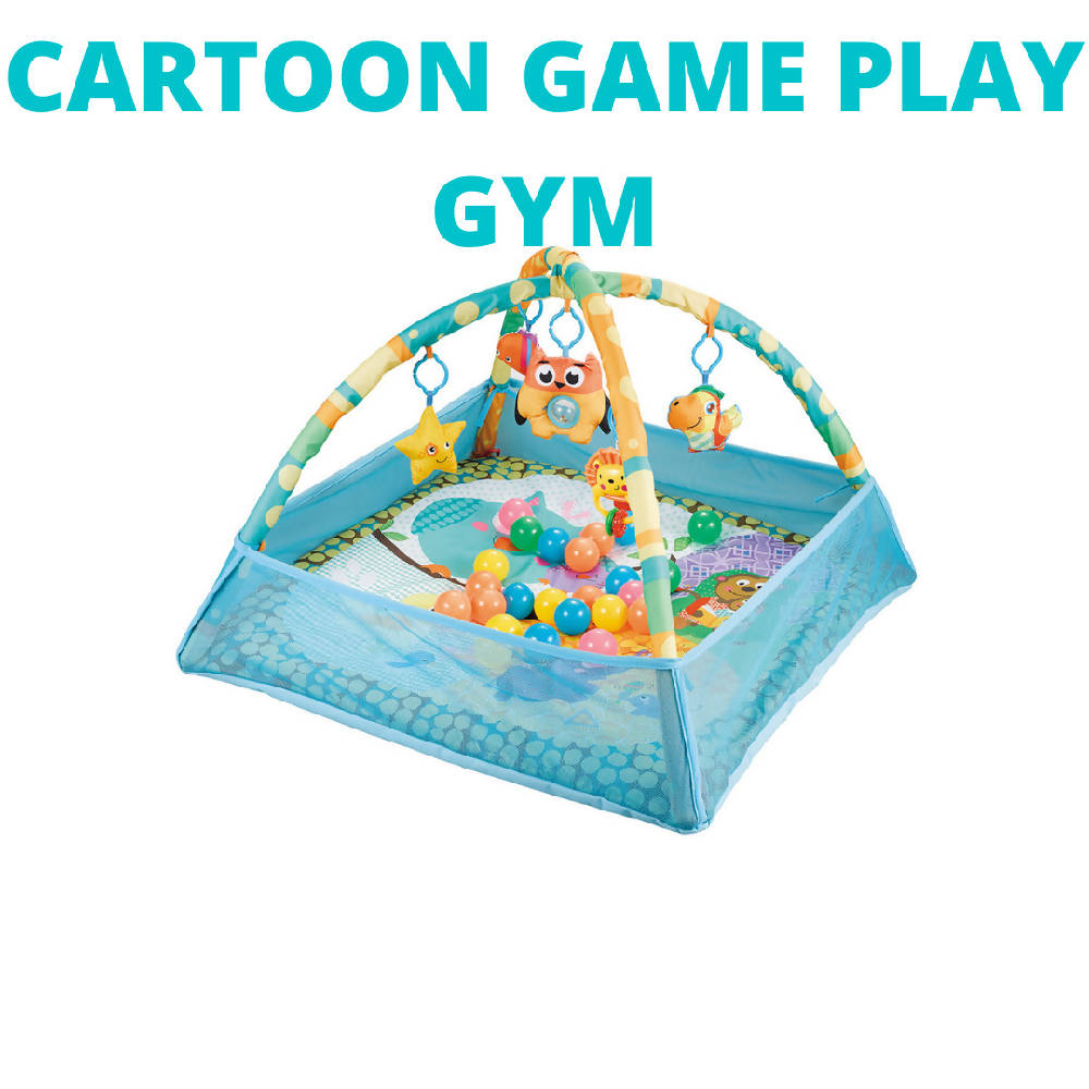 Shears Play Gym Square 4 Direction Net Game Mat Ocean Ball HS7073 - WERONE