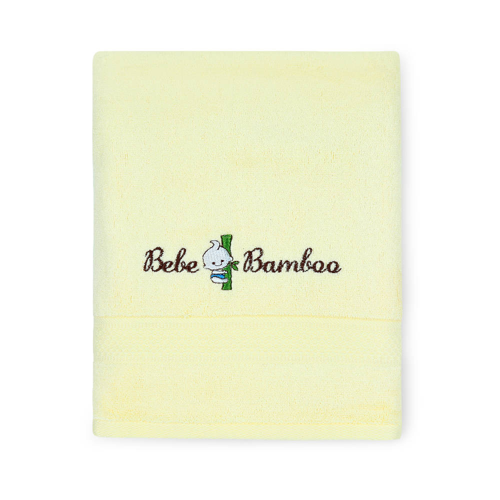 Bebe Bamboo Kids Bath Towel -Yellow - WERONE