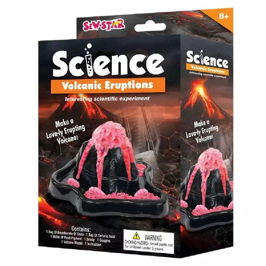 Educational Science Experiment kit for kids STEM (Volcano Eruptions|Instant Crystallisation|Magic Molecule|Crystal Grow - WERONE