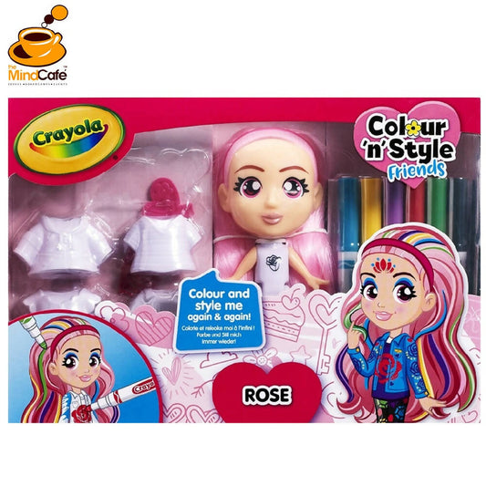 Crayola Colour n Style Friends - Rose Deluxe Set