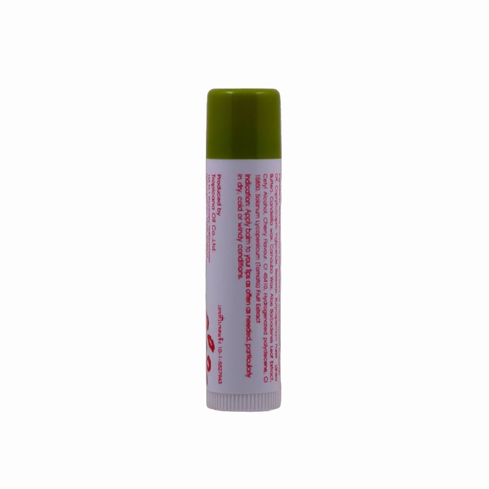 Tropicana Organic Cold Pressed (Application) -Lip Balm Stick  Cherry - 4.5gm. - WERONE