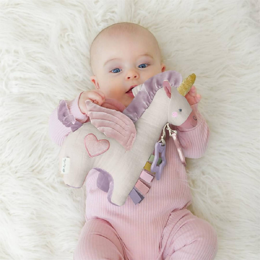 Pegasus Bitzy Bespoke Link & Love Activity Plush and Teether Toy - WERONE