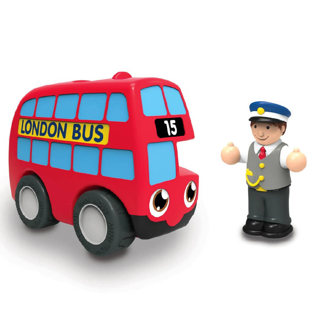 WOW Toys My First WOW- Red Bus Basil - WERONE